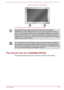 Page 36Figure 3-2 Magnets location (tablet)
Product appearance depends on the model you purchased.
The tablet contains magnets that may interfere with pacemakers,
defibrillators or other medical devices. If you wear a pacemaker, keep at
least 1.2 inches (approximately 3cm) of separation between your medical
device and the tablet. If you suspect that the tablet is interfering with your
medical device, discontinue use and consult your physician for information
related to your specific device. The circled areas in...