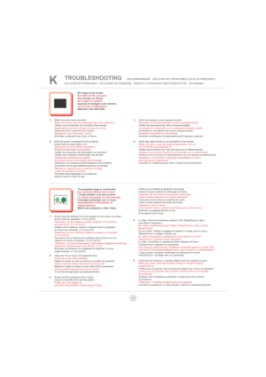 Page 3232
TROUBLESHOOTING   FEHLERBEHEBUNG   SOLUTION AUX PROBLEMES LES PLUS FREQUENTS   
SOLUCIÓN DE PROBLEMAS   SOLUZIONE DEI PROBLEMI   ПОИСК И УСТРАНЕНИЕ НЕИСПРАВНОСТЕЙFEILSØKINGK
3.Verify the settings on your laptop/computer.
Überprüfen Sie die Einstellungen in Ihrem Laptop/Computer.
Vérifiez les paramètres de votre ordinateur/portable.
Compruebe la configuración en su ordenador/ordenador portátil.
Controllare le impostazioni del proprio laptop/computer.
Проверьте настройки на компьютере.
Kontroller...