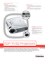 Page 1Digital Clarity
• Choose between Digital Video Interface (DVI) 
or analog connectivity via an integrated M1-DA 
connector
• Eliminate image “noise” and artifacts, improve
color matching with an all-digital connection
Powerful Presentations
in a Snap
• Zoom lens offers quick one-touch
image scaling without moving the 
projector
• Remote control doubles as a 
wireless mouse
• Versatile ceiling- or table-mount 
with configurable front and rear 
projection modes
Excellent Multimedia
Enhancers
• Digital Light...