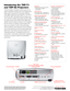 Page 2Introducing the TDP-T1
and TDP-S2 Projectors
©2000 Toshiba America Information Systems, Inc. Assembled in U.S.A. with domestic and
imported parts. Choose freedom is a trademark of Toshiba America Information Systems, Inc.
and/or Toshiba Corporation. Digital Light Processing (DLP) is a trademark of Texas Instruments.
All other products and names mentioned are the property of their respective owners. All
specifications and availability are subject to change. All rights reserved. TDP-T1/S2 9/00
Display
•...