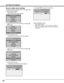 Page 2828
SETTING WITH MENUS
PRO-PICTURE...
DISPLAY...
OPTION...
INSTALLATION...PICTURE...
PRO-PICTURE...
DISPLAY...
OPTION...
INSTALLATION...PICTURE...
INSTALLATION...
RGB & COMPONENT
MIRROR
KEYSTONE
PATTERN LANGUAGE
INTTALLATION...
RGB & COMPONENT
MIRROR
KEYSTONE
PATTERN LANGUAGE
KEYSTONE
INSTALLATION...
KEYSTONE0
KEYSTONE
INSTALLATION...
KEYSTONE+4
How to make menu setting:
The following figures describe how to set trapezoidal
correction as an example:
1 Press MENU button.
Main menu (the first level)...