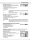 Page 3131
PICTURE...
CONTRAST
BRIGHTNESS0
0
COLOR
TINT0
0
SHARPNESS0
Adjusting projected images
Adjusting brightness of projected images (CONTRAST and BRIGHT)
Items related to brightness of projected images are adjusted with menus.
(Refer to Page 25 for setting menus.)
1 Reveal the picture quality setting menu.
2 Select “CONTRAST” or “BRIGHT” by pressing {, } buttons.
3 Adjust the selected item by pressing $, % buttons.
To cancel the menus:
4 Press MENU button.
CONTRAST ................... Adjusts vividness of...