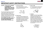 Page 4CONTENTS4Before use
IMPORTANT SAFETY INSTRUCTIONS
CAUTION: PLEASE READ AND OBSERVE
ALL WARNINGS  AND
INSTRUCTIONS GIVEN IN THIS
OWNERÕS MANUAL AND THOSE
MARKED ON THE UNIT. RETAIN
THIS BOOKLET FOR FUTURE
REFERENCE.
This set has been designed and manufactured
to assure personal safety. Improper use can
result in electric shock or fire hazard. The
safeguards incorporated in this unit will protect
you if you observe the following procedures for
installation, use and servicing. This unit is fully...