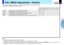 Page 4747
Adjustments &
Settings
H-position
V-position
Adjusting the horizontal display position of the pictureAdjusting the vertical display position of the picture
ADJ.ADJ.
Phase
Adjusting flicker of the picture  (sampling clock phase adjustment)
ADJ.
Frequency
Adjusting the sampling frequency of the input signal
ADJ.
Reset
The adjustments of FULL MENU [Position] are returned to the factory default value
EXEC.
---- Yes Yes ----- Yes Yes ----- Yes Yes ----- Yes Yes ----- Yes Yes -
Digital RGB
Y/P
B/PR
Video...