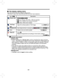 Page 33
34

■  The display setting menu
Use this menu to set screen display-related items.(The items in gray color cannot be set with the current input selection.)
Item   Description
Screen size      
 (Full): Display with 1024 × 768 dot resolution
 (Thru): Display with sampling resolution
 (Wide): Wide-screen display
16:9 Posi-
tionAdjust the vertical position of 16:9 image                     
Lower    Higher 
BackgroundScreen to display when there is n o input signal (Logo)     (Blue)    (Black)
IconDisplay...