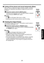 Page 2929
Operations
■ Cutting	off	the	picture	and	sound	temporarily	(Mute)
When you want to project the images of another projector, overhead 
projector, etc. temporarily, this projector’s images and sound can be 
turned off.
	Press	the	remote	control’s	MUTE	button.
The picture and sound are cut off. (The Mute function is released 
when pressing the MUTE button again.)
 Notes
•	 The	 icon will appear while mute is in effect.
•	Operating any other functions will also cancel the muting.
■ Freezing	the	image...