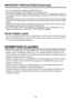 Page 1010
EXEMPTION CLAUSES
•	 Toshiba	Corporation	bears	no	responsibility	in	the	case	of	damages	arising	from	natural	
disaster such as earthquakes, lightning, etc., fire not liable to Toshiba Corporation, acts 
by third parties, other accidents, or use under abnormal conditions including erroneous or 
improper operation and other problems.
•	 Toshiba	Corporation	bears	no	responsibility	for	incidental	damages	(lost	profit,	work	inter-
ruption, corruption or loss of the memory contents, etc.) arising from the...