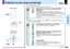 Page 3030
Operations
CONTENTS
Select the input source by pressing INPUT
repeatedly.
At shipping from factory, “Analog RGB” connected to
COMPUTER IN connector or “Video” connected to VIDEO IN
Jack can be selected. (You can select “Camera” when using the
model with a document imaging camera.)
The icon and the name of the selected input source appear on
the screen.
Projection on the screen (continued)
5-a
5-b
MENU
ON /INPUT
ENTER
CT-90106
KEYSTONE AUTO SET
EXIT /
P.MODE
PIP FREEZE
MUTE
CALLRESIZE
VOL / ADJ...