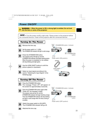 Page 23STANDBY/ONVIDEOLASER INDICATORRGB
SC SLENS SHIFT+
–––++FOCUS ZOOM
I
N
T
E
RI
NP
UTM
1-DR
GBB
NG
S-V
ID
EOS
TA
NDBY/
ONT
EM
PVID
EOCO
MP
ON
E
N
TLA
MPKE
Y
STO
NES
EAR
CHRE
S
ETM
EN
UFOCUSLEN
S S
HI
FTZ
OO
M
  VIDEO R-AU
DIO I
N-LS-
VIDEO
BNC R
GB AU
DIO I
N1
AU
DIO I
N
2
RGB O
UTAU
DIO O
U
T REMOT
E 
CON
TR
OL
R/CR/PRG/YB/
CB/PBH
VY C
ONT
ROL NETWOR
K
CR/PRC
a/Pa
I
N
T
E
RI
NP
UTM
1
-DR
GBB
NG
S-V
ID
EOSTA
NDBY/
ONT
EM
PVI
D
EOCO
MP
ON
E
N
TLA
MPKE
YSTO
NES
E
AR
CHRE
SETM
EN
UFO
CUSLEN
S
 S
HI
F
TZ
OOM...