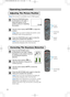 Page 26STANDBY/ONVIDEOLASER INDICATOR
ESC MENUPOSITIONRESET AUTO
KEYSTONE1  2  3
ID CHANGESEARCH
ON
OFFFREEZE MUTEMAGNFYPinPVOLUME
RGB
BLANK
PREVIOUSNEXT ASPECTMOUSE
LASERLENS SHIFT+
–––++FOCUS ZOOM
STANDBY/ONVIDEOLASER INDICATOR
ESC MENUPOSITIONRESET AUTO
KEYSTONE1  2  3
ID CHANGESEARCH
ON
OFFFREEZE MUTEMAGNFYPinPVOLUME
RGB
BLANK
PREVIOUSNEXT ASPECTMOUSE
LASERLENS SHIFT+
–––++FOCUS ZOOM
26
Operating (continued) Operating (continued)
Adjusting The Picture Position
Press the POSITION button.
As illustrated on...