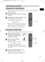 Page 29STANDBY/ONVIDEOLASER INDICATOR
ESC MENUPOSITIONRESET AUTO
KEYSTONE1  2  3
ID CHANGESEARCH
ON
OFFFREEZE MUTEMAGNFYPinPVOLUME
RGB
BLANK
PREVIOUSNEXT ASPECTMOUSE
LASERLENS SHIFT+
–––++FOCUS ZOOM
STANDBY/ONVIDEOLASER INDICATOR
ESC MENUPOSITIONRESET AUTO
KEYSTONE1  2  3
ID CHANGESEARCH
ON
OFFFREEZE MUTEMAGNFYPinPVOLUME
RGB
BLANK
PREVIOUSNEXT ASPECTMOUSE
LASERLENS SHIFT+
–––++FOCUS ZOOM
29
Operating (continued) Operating (continued)
Displaying The Child Window 
Press the PinP button.
The child window with a...