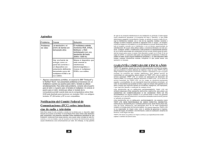 Page 1529
de que no se producirá interferencia en una instalación en particular. Si este equipo
causa interferencia perjudicial a la recepción de radio o televisión, lo que puede
determinarse apagando y encendiendo el equipo, se exhorta al usuario a tratar de cor-
regir la interferencia mediante una o más de las siguientes medidas: reoriente o
reubique la antena receptora; aumente la separaciónentre el equipo y el receptor;
conecte el equipo en una salida en un circuito diferente al circuito donde está conec-...