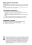 Page 2Please read this manual first!
Dear Customer,
We hope that your product which has been manufactured in modern faciliti\
es 
and passed through a strict quality control procedure will give you the \
best 
results.
Therefore, we advise you to read through this manual carefully before us\
ing 
your product and keep it for future reference.
This operation manual will… 
…help you use your machine in a fast and safe way.
	 •	Please	read	the	Operation	Manual	before	installing	and	starting	your	machine.
	 •...