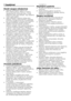 Page 37
37 - LT
1 Įspėjimai
Bendri saugos reikalavimai•  Niekada nestatykite mašinos ant kilimu išklotų grindų. Kitaip po mašina nepakankamai cirkuliuoja oras, ir todėl elektrinės dalys gali perkaisti. Taip skalbimo mašina gali sugesti.•  Jeigu pažeistas maitinimo laidas arba kištukas, tiesiog paskambinkite į įgaliotąją techninės pagalbos tarnybą, kad pataisytų. •  Saugiai pritaisykite vandens žarną ant mašinos korpuse esančio vandens išleidimo antgalio, kad nebūtų pratekėjimų, o vanduo tinkamai patektų ir...