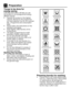 Page 4343EN
4 Preparation
Things to be done for 
energy savingFollowing information will help you use the product in an ecological and energy-efficient manner.•  Operate the product in the highest capacity allowed by the programme you have selected, but do not overload; see, “Programme and consumption table”.•  Always follow the instructions on the detergent packaging.•  Wash slightly soiled laundry at low temperatures.•  Use faster programmes for small quantities of lightly soiled laundry.•  Do not use prewash...