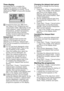 Page 5757EN
Time display
Remaining time to complete the programme appears on the display while the programme is running. Tim is displayed as “01:30” in hours and minutes format.
C Programme time may differ from the values in the "Programme and consumption table" depending on the water pressure, water hardness and temperature, ambient temperature, amount and the type of laundry, auxiliary functions selected and the changes at the mains voltage.
Delayed start
With the Delayed Start function the startup of...