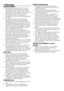 Page 2
2 - EN
1 Warnings
General Safety•  Never place your machine on a carpet covered floor. Otherwise, lack of airflow from below of your machine may cause electrical parts to overheat. This may cause problems with your washing machine.•  If the power cable or mains plug is damaged you must call Authorized Service for repair.•  Fit the drain hose into the discharge housing securely to prevent any water leakage and to allow machine to take in and discharge water as required. It is very important that the...