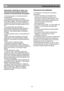 Page 50ES                                                           Instrucciones de uso 
 
44 
Resolución de problemas 
 
Si el frigorífico no funciona al conectarlo,  
comprobar: 
•  Si se ha introducido correctamente el 
enchufe en la toma de corriente y si la 
alimentación eléctrica está activada. (Para 
comprobar la alimentación eléctrica de la 
toma de corriente, enchufe otro 
electrodoméstico.) 
• Si el fusible está fundido, si el automático ha  saltado o si el interruptor principal está 
apagado. 
• Si...