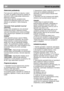 Page 55   
      
SK                                                               Návod na pouitie 
Elektrické poiadavky 
 
Pred zasunutím zástrčky do zásuvky v stene 
sa uistite, e napätie a frekvencia uvedené na  
výkonovom štítku zodpovedajú zásobovaniu 
elektrickou energiou. 
Odporú
čame aby toto zariadenie bolo 
zapojené do elektrickej sústavy cez vhodnú 
zásuvku so spína
čom v ľahko dostupnej 
pozícií.  
 
Varovanie! Tento spotrebič musí byť 
uzemnený. 
Opravy tohto zariadenia by mal vykonáva
ť...