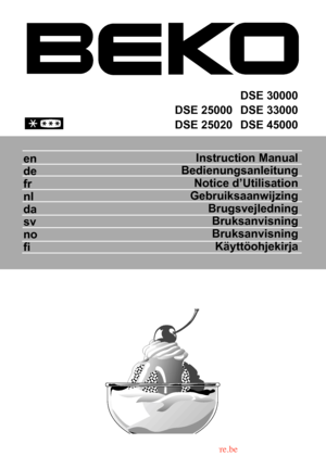 Page 1Instruction Manual
BedienungsanleitungNotice d’Utilisation
Gebruiksaanwijzing BrugsvejledningBruksanvisningBruksanvisningKäyttöohjekirjaende
frnl
dasvnofi
DSE 30000 DSE 33000DSE 45000
DSE 25000DSE 25020
  from www.vandenborre.be 