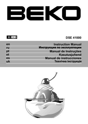 Page 1DSE 41000
Instruction Manual
Manual de Instruções
Kasutusjuhend
Manual de instruccionesen
ruptetesuk
 