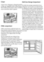 Page 1716
Crisper
Crisper of your refrigerator is designed specially 
Chiller compartment
Chiller compartments enable the foods to be
frozen become ready for freezing. You can also
use these compartments to store your food at a
temperature a few degrees below the fridge
compartment.
You can increase the inner volume of your
refrigerator by removing any of the snack
compartments. To do this, pull the compartment
towards yourself; the compartment will lean
against the stopper and stop. This compartment
will be...