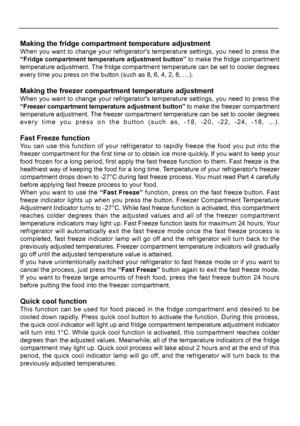 Page 14Making the fridge compartment temperature adjustment 
12EN
 