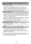 Page 4037
A smear remains on glasses that resembles milk stain which can not be 
removed when wiped by hand. A bluish / rainbow appearance occurs when 
the glass is pointed to light.
• Excessive rinse aid is used. >>>Lower rinse aid setting. Clean the spilled 
rinse aid when adding rinse aid.
• Corrosion has occurred on glass due to soft water. >>> Measure the 
hardness of the supply water appropriately and check the water hardness \
setting. If your supply water is soft (>> Hand-wash detergents do not contain...