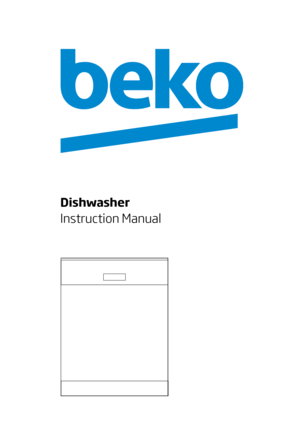 Page 1Dishwasher
Instruction Manual


\f


	\b  