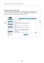 Page 35
33

Alternate  Setup  Method
33
s e c t i o n
2
1
3
4
5
6
7
8
9
10

Setting your Connection Type 
From the “Connection Type” page, you can select the type of connection you 
use. Select the type of connection you use by clicking the button 
(1) next  
to your connection type and then clicking “Next”
  (2).
   
(2)
(1) 