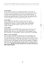 Page 51
49

Using the Web-Based Advanced User Interface
49
s e c t i o n
2
1
3
4
5
6
7
8
9
10

g and b Mode 
In  this  mode,  the  Router  is  compatible  with  802.11b  and  802.11g 
wireless  clients  simultaneously.  This  is  the  factory  default  mode  and 
ensures  successful  operation  with  all  Wi-Fi-compatible  devices.  If 
you  have  a  mix  of  802.11b  and  802.11g  clients  in  your  network,  we 
recommend  setting  the  Router  to  g  and  b  mode.  This  setting  should 
only  be  changed...