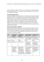Page 54
5352
Using the Web-Based Advanced User Interface

5352
Using the Web-Based Advanced User Interface

specific  SSID;  an  SSID  of  “ANY”  will  no  longer  be  accepted.  Refer  to 
the  documentation  of  your  wireless  network  adapter  for  information 
on  making  this  change.
Protected Mode Switch 
As  part  of  the  802.11g  specification,  Protected  mode  ensures  proper 
operation  of  802.11g  clients  and  access  points  when  there  is  heavy 
802.11b  traffic  in  the  operating...