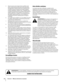 Page 34
34sectiOn 2 — Medidas iM pO rtantes de seguridad
Revise los pernos de montaje de la(s) cuchilla(s) y del motor a intervalos frecuentes para verificar que estén bien apretados. Además, inspeccione visualmente la(s) cuchilla(s) en busca de daños (por ejemplo, desgaste excesivo, abolladuras, rajaduras, etc.).   Reemplace la(s) cuchilla(s) únicamente con las cuchillas de fabricantes de equipos originales (O.E.M.) listadas en este manual. "El uso de piezas que no cumplen con las especificaciones del...