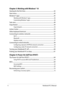 Page 44
Chapter 3: Working with Windows® 10
Starting for the first time ........................................................................\к.................42
Start menu ........................................................................\к...........................................43
Windows® apps ........................................................................\к..................................45
Working with Windows®...