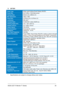 Page 35ASUS LED TV Monitor T1 Series  25
2. 24T1EH 
Panel Type White Light Emitting Diode Display (WLED) 
Panel Size 23.6” (60cm, 16:9) wide screen 
Viewing Area 523mm (H) x 295mm (V) 
Max Resolution 1920 x 1080 
Pixel Pitch 0.275mm (H) x 0.275mm (V) 
Luminance 300 cd/m2 
Contrast Ratio 10,000,000:1 (when ASCR on) 
Viewing Angle (H/V) 
170° / 160° (CR>10) 
Display Colours 16.7 million colours 
Colour Gamut 70% NTSC 
Synchronization 
Frequency Horizontal 30 – 82 kHz 
Vertical 50 – 76 Hz 
Max. Pixel Frequency 162...