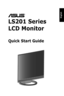 Page 1
English
	
 
LS201 Series
LCD Monitor
 
Quick Start Guide
 