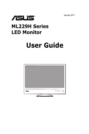 Page 1  
ML229H Series 
LED Monitor
User Guide
 
January 2011
 