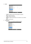 Page 25
4. Sound 
 
 
▪ Volume: to adjust the volume of either speakers or earphone 
▪ Bass: to adjust the bass level 
▪ Treble: to adjust the treble level 
▪ Balance: to adjust the sound balance of the speakers to your preferred 
levels 
▪ Mute: to mute the sound  
5 Input Source  
In this function, you can select your desired input source. 
 
 
 
 
 
 
 
 
 
 
ASUS MT276 Series LCD Monitor 25
 