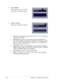 Page 243-4 3-43-4 3-4
3-4
Chapter 3: General Instruction Chapter 3: General InstructionChapter 3: General Instruction Chapter 3: General Instruction
Chapter 3: General Instruction
4. I
nput Select nput Selectnput Select nput Select
nput Select
In this function, you can select
either VGA or DVI input source.
5.
System Setup System SetupSystem Setup System Setup
System Setup
Allow you to adjust the system.
•
Volume: Volume:Volume: Volume:
Volume: the adjusting range is from 0 to 100. 
 is a hotkey to
activate...