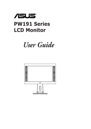 Page 1PW191 Series
LCD Monitor
 User Guide
 