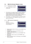 Page 263-2 3-23-2 3-2
3-2
Chapter 3: General Instruction Chapter 3: General InstructionChapter 3: General Instruction Chapter 3: General Instruction
Chapter 3: General Instruction
3.1 OSD (On-Screen Display) menu
3.1.1 3.1.13.1.1 3.1.1
3.1.1
Configuring the OSD Configuring the OSDConfiguring the OSD Configuring the OSD
Configuring the OSD
1. Touch the  sensor to activate
the OSD menu.
2. Touch 
 and to navigate through the functions. Highlight and
activate the desired function by touching the 
 sensor. If the...