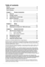 Page 2
ii

Copyright © 2010 ASUSTeK COMPUTER INC. All Rights Reserved.
No part of this manual, including the products and software described in it, may be reproduced, transmitted, transcribed, stored in a retrieval system, or translated into any langua\
ge in any form or by any means, except documentation kept by the purchaser for backup purposes, without \
the express written permission of ASUSTeK COMPUTER INC. (“ASUS”).
Product warranty or service will not be extended if: (1) the product is repaired,...