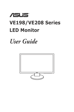 Page 1  
VE198/VE208 Series  
LED Monitor
User Guide
 