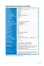 Page 253-11
ASUS	VE198/VE208	Series	LED	Monitor	
Specifications	summary	(VE198D)
Panel Type TFT	LCD
Panel size 19"	(48.3	cm,	16:10)	wide	screen
Max.  Resolution 1440	x	900
Pixel pitch 0.2835	mm
Brightness (Typ.) 250	cd/m
2
Contrast Ratio (Typ.)1000:1
Contrast Ratio (Max.) 10000000:1	(with	ASCR	on)
Viewing angle(H/V) CR>10 170˚/160˚
Display colors 16.7	M
Response time 5 ms
SPLENDID™ Video 
Enhancement Yes
SPLENDID™ selection 5	video	preset	modes	(by	hotkey)
Auto adjustment Yes	(by	hotkey)
Color temperature...