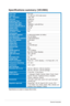 Page 243-10Chapter	3:	General	Instruction		
Specifications	summary	(VE198S)
Panel TypeTFT	LCD
Panel size 19"	(48.3	cm,	16:10)	wide	screen
Max.  Resolution 1440	x	900
Pixel pitch 0.2835	mm
Brightness (Typ.) 250	cd/m
2
Contrast Ratio (Typ.)1000:1
Contrast Ratio (Max.) 10000000:1	(with	ASCR	on)
Viewing angle(H/V) CR>10 170˚/160˚
Display colors 16.7	M
Response time 5 ms
SPLENDID™ Video 
Enhancement Yes
SPLENDID™ selection 5	video	preset	modes	(by	hotkey)
Auto adjustment Yes	(by	hotkey)
Color temperature...