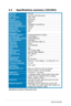 Page 183-4Chapter	3:	General	Instruction		
3.2	 Specifications	summary	(VE249H)
Panel TypeTFT	LCDPanel size24"	(61	cm,	16:9)	wide	screenMax.  Resolution1920	x	1080
Pixel pitch0.27675	mmBrightness (Typ.)250	cd/m2
Contrast Ratio (Typ.)1000:1Contrast Ratio (Max.)10,000,000:1	(with	 ASCR	on)Viewing	angle(H/V)	CR>10170˚/160˚Display colors16.7	MResponse time5 msSPLENDID™ Video EnhancementYes
SPLENDID™ selection5	video	preset	modes	(by	hotkey)Auto adjustmentYes	(by	hotkey)Color temperature selection5 color...