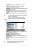 Page 133-2Chapter	3:	General	Instruction
•	Standard Mode:	This	is	the	best	choice	for	document	editing	with	
SPLENDID™	Video	Intelligence	Technology.
•	Theater Mode:	This	is	the	best	choice	for	movie	watching	with	
SPLENDID™	Video	Intelligence	Technology.
•	Game Mode:	This	is	the	best	choice	for	game	playing	with	SPLENDID™	
Video	Intelligence	Technology.
•	Night View Mode:	This	is	the	best	choice	for	playing	dark-scene	game	
or	watching	dark-scene	movie	with	SPLENDID™	Video	Intelligence	
Technology.
•	sRGB:...