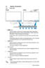 Page 10
2ASUS VW246/VK246 LCD Monitor

1.3 Monitor introduction
1.3.1 Front view
1.  button:
• Use this hotkey to switch from five video preset modes (Game Mode, 
Night View Mode, Scenery Mode, Standard Mode, Theater Mode) with 
SPLENDID™ Video Enhancement Technology.
• Exit the OSD menu or go back to the previous menu as the OSD menu 
is active.
• Automatically adjust the image to its optimized position, clock, and phase 
by pressing this button for 2–3 seconds (VGA input only).
2.  button:
• Press this button...