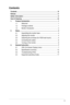 Page 3
iii

Contents
Contents ........................................................................\
..............................iii
Notices ........................................................................\
.................................iv
Safety information  ........................................................................\
..............vi
Care & Cleaning  ........................................................................\
................vii
1.  Product introduction...