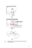 Page 15
2-3ASUS VW195xL/VW202xL/VW225xL Series LCD Monitor 

We recommend that you cover the table surface with soft cloth to prevent \
damage to the monitor.
Arm/base
Rubbers in the screw holes 
Two screws 
Figure 2
Figure 3
Figure 1
 